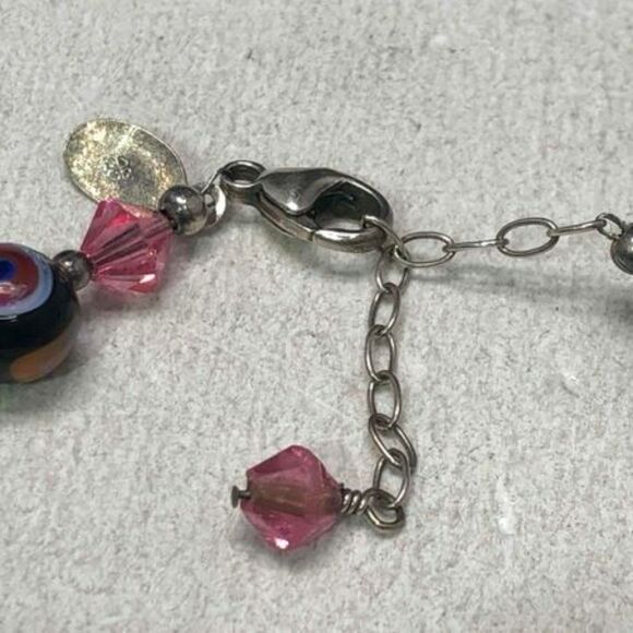 925 Silver Beaded Bracelet - Picture 3 of 3